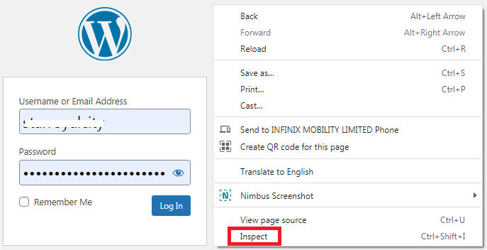 로그인 페이지에서 WordPress 로고를 제거하는 방법