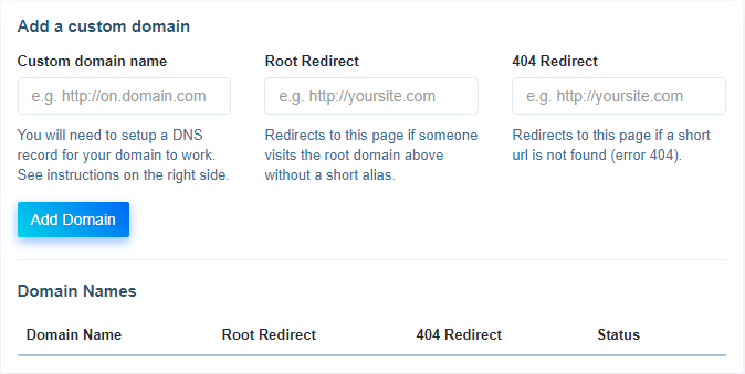 domaine personnalisé