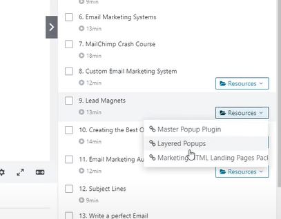 無料コースを通じたアフィリエイトリンク
