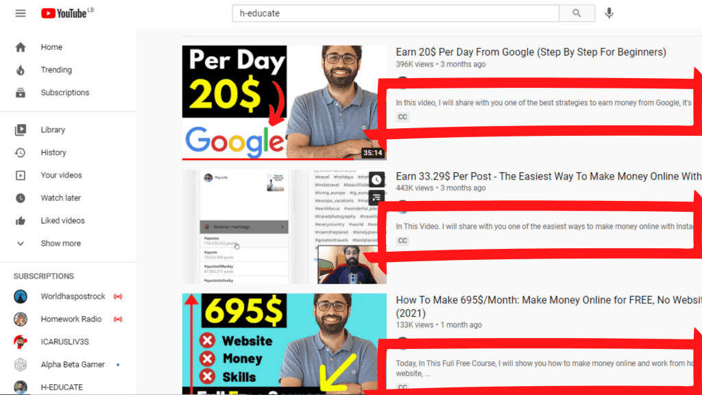 最初の文にあなたの説明の主なアイデアを含めてください