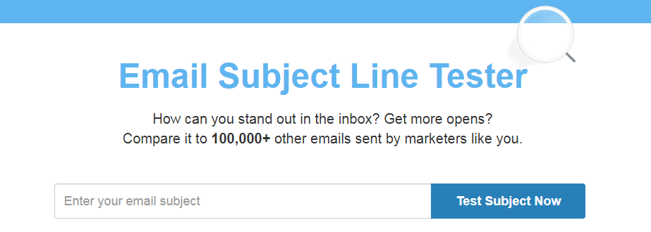 メールの件名テスター