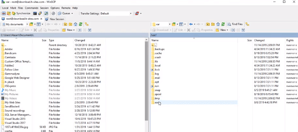 vai alla cartella www per il cloaking dei link