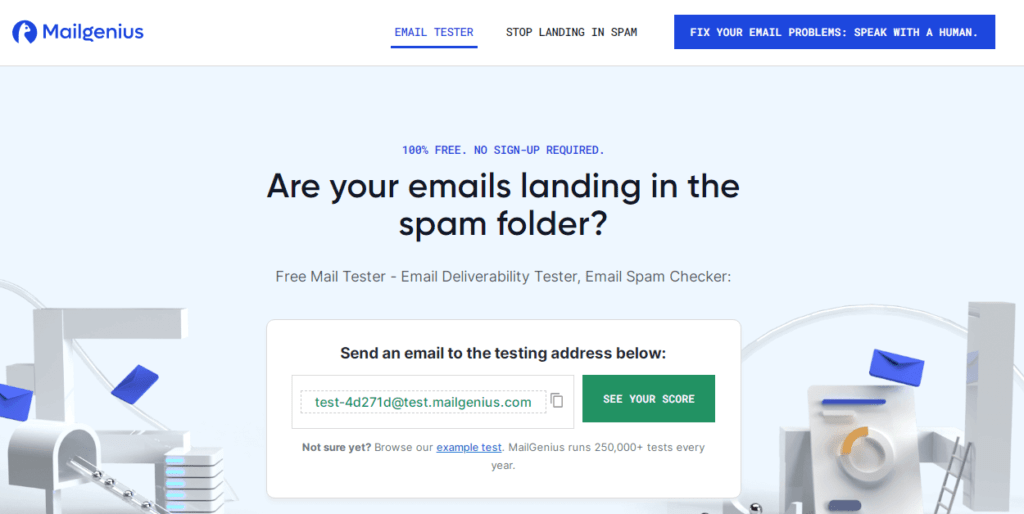 Mailgenius 이메일 마케팅 도구
