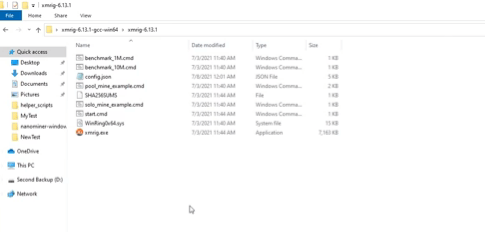 File Konfigurasi XMRig