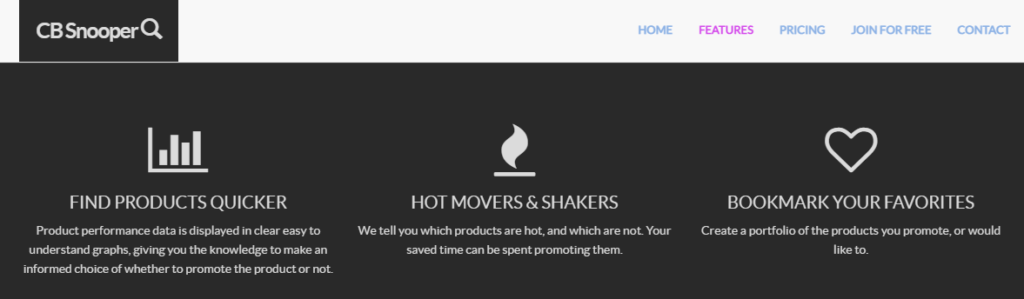 CB Snooper - Clickbank-Affiliate-Marketing-Tools