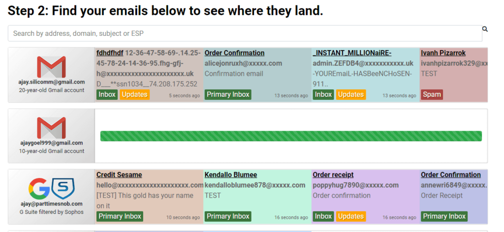 GMass 이메일 마케팅 캠페인 전달 가능성 3