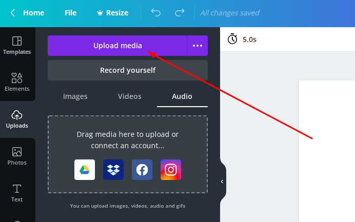 数字营销技巧:删除 Canva 上的图像