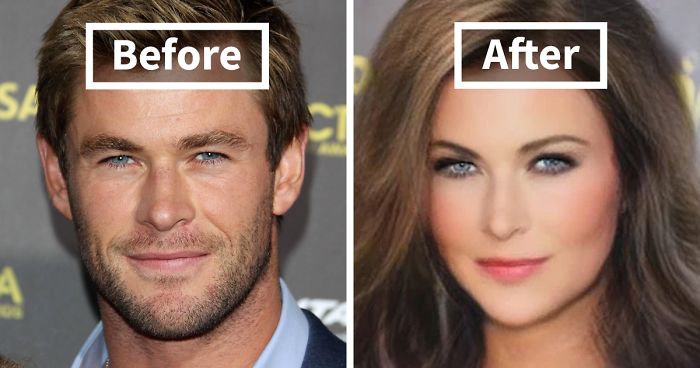 Filtro de troca de sexo do Snapchat