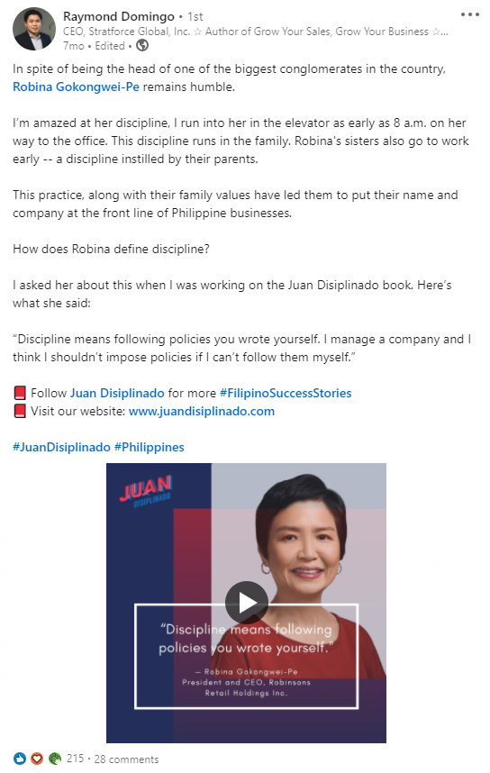 Post de Raymond Domingo sur LinkedIn