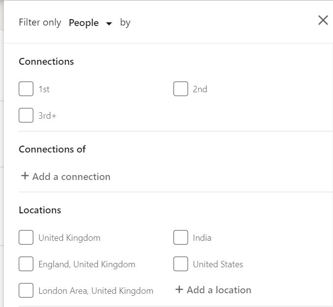 사용자 검색 고급화 Advance people search