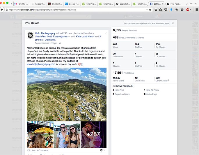 Tag people in your post