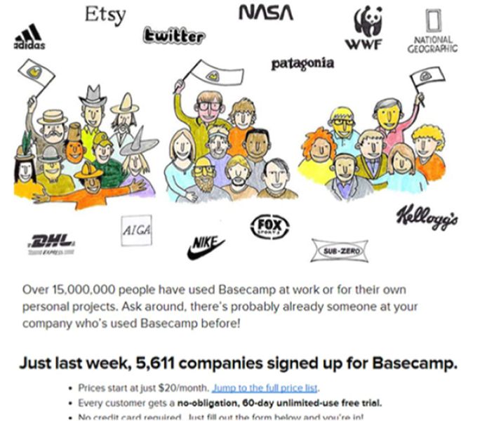 Uses statistics of the number of companies