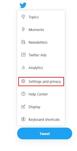 설정 및 개인 정보