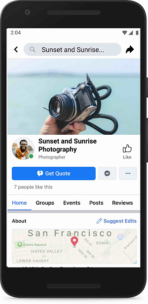Tombol 'Dapatkan Penawaran' Facebook