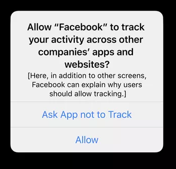 Apple ATT 프롬프트