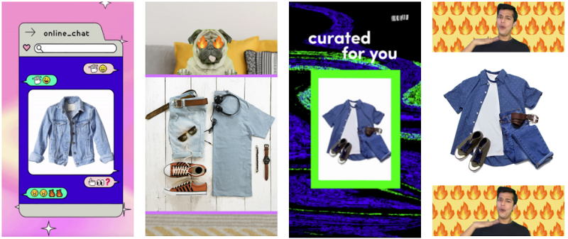 Anúncios de demonstração dinâmicos do TikTok