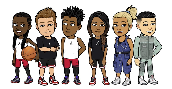 Roupas Snapchat Bitmoji