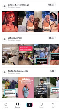 비즈니스 해시태그의 예