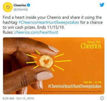 치리오스 인스타그램 캠페인