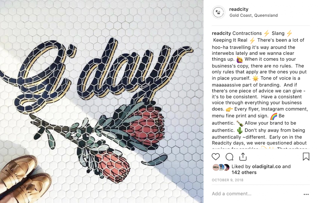 Sked Social Krok 1 Formuła pisania podpisów