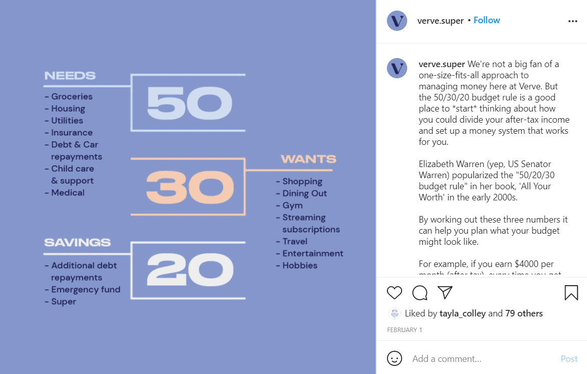 Infografică Verve Super care defalcă fluxul de numerar