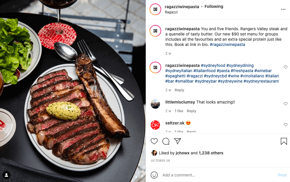 Ragazzi zdjęcie na Instagramie!