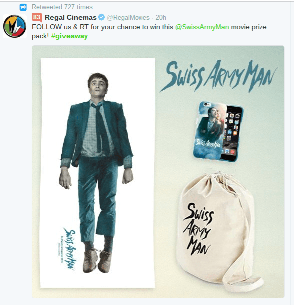 リーガルシネマプレゼント