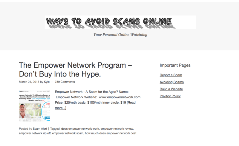 온라인 사기를 피하는 방법