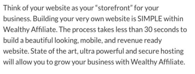 웹사이트 구축에 30초 소요