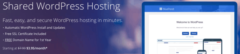 共享 WordPress 主機