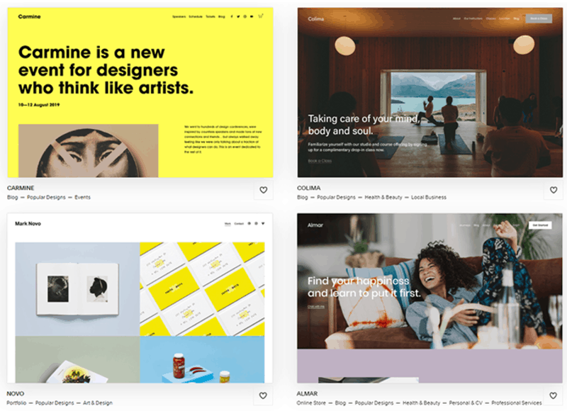 วัดเว็บไซต์ของ Squarespace