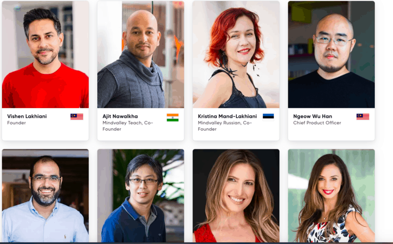 ทีมงานของ Mindvalley