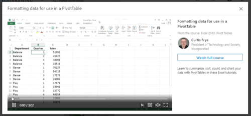 Mise en forme des données à utiliser dans un tableau croisé dynamique