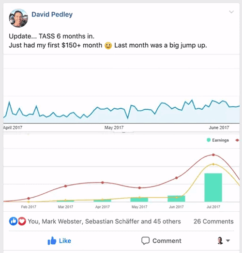 Das Ergebnis von Podcasts zum Aufbau und Wachstum von Mark and Gael