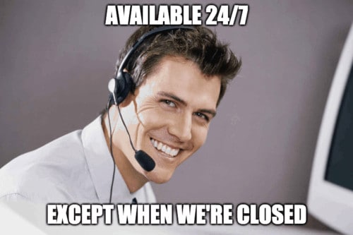 Infusionsoftの一貫性のないサポート