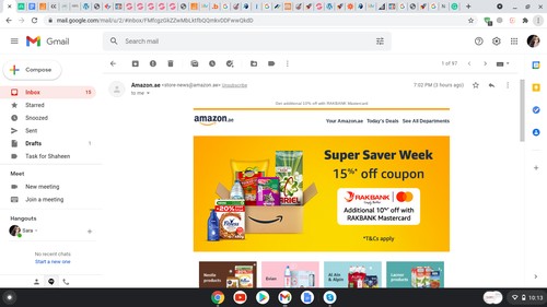 Amazon incorpora los colores de su marca en los correos electrónicos