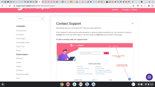 Es kann einige Zeit dauern, bis der Kundensupport von GrooveFunnels antwortet