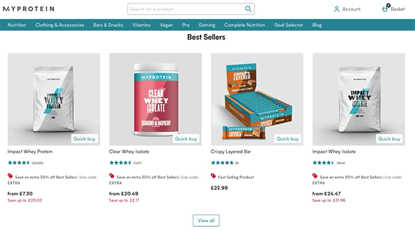 facilitando la compra para los clientes