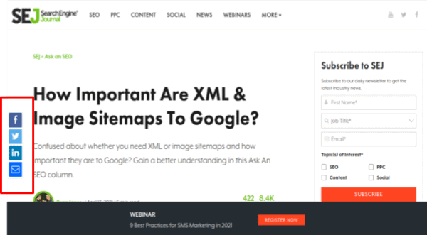 Aproveche todos los canales de redes sociales para crear listas de correo electrónico.png