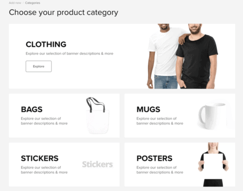 Das beste Feature von Sellfy ist Print-on-Demand