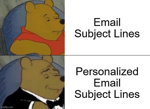 E-Mail-Betreffzeilen vs. personalisierte E-Mail-Betreffzeilen
