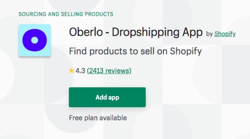 Oberlo – Das beste Lieferantenbeschaffungs- und Auftragsabwicklungstool für Shopify