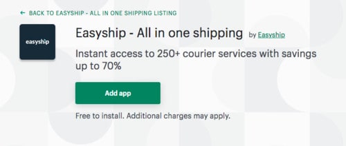 Easyship - Das beste Dropshipping-Versand- und Fulfillment-Tool für Shopify