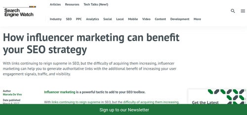 成功的电子邮件营销活动背后的秘密是将您的订阅表单放在粘性浮动页眉或页脚栏中