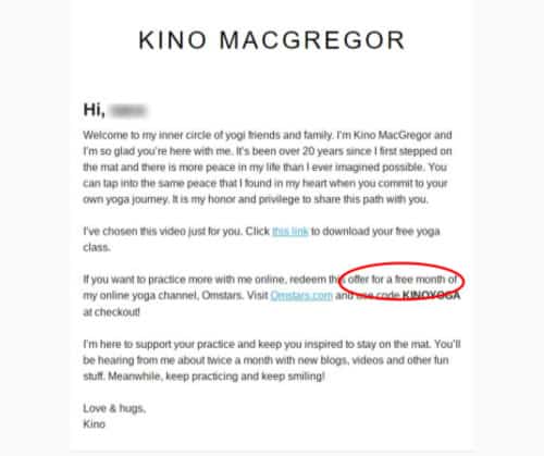 成功的电子邮件营销活动背后的秘密提供免费试用