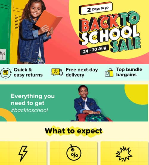 促销电子邮件示例