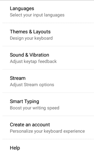 Ginger Grammar Checker bietet eine andere Anpassungsstufe
