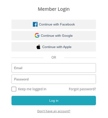 Gingers Registrierung und Einrichtung