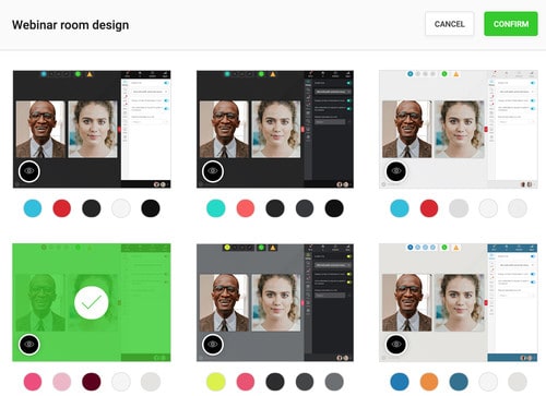 Die individuell gestalteten Webinar-Räume von WebinarJam