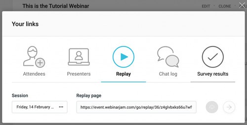 Automatisierte Aufzeichnungen von WebinarJam
